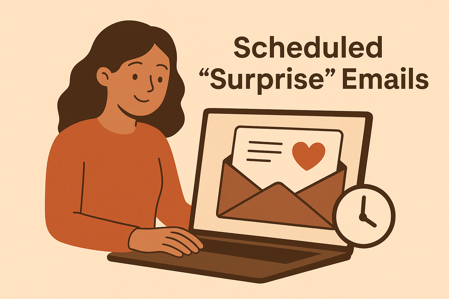 Scheduled “Surprise” Emails